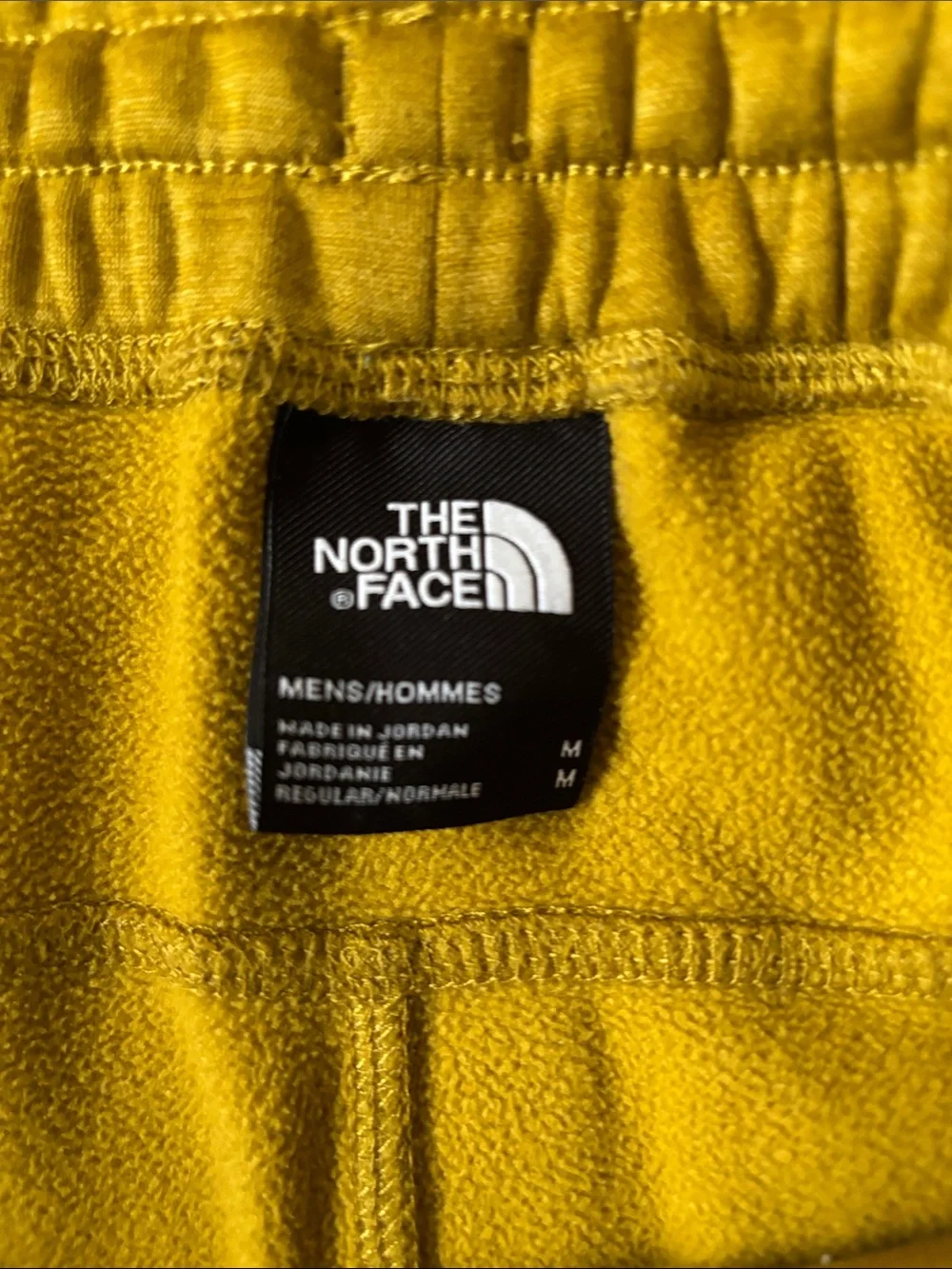 The North Face Men's Yellow Jogger Pants